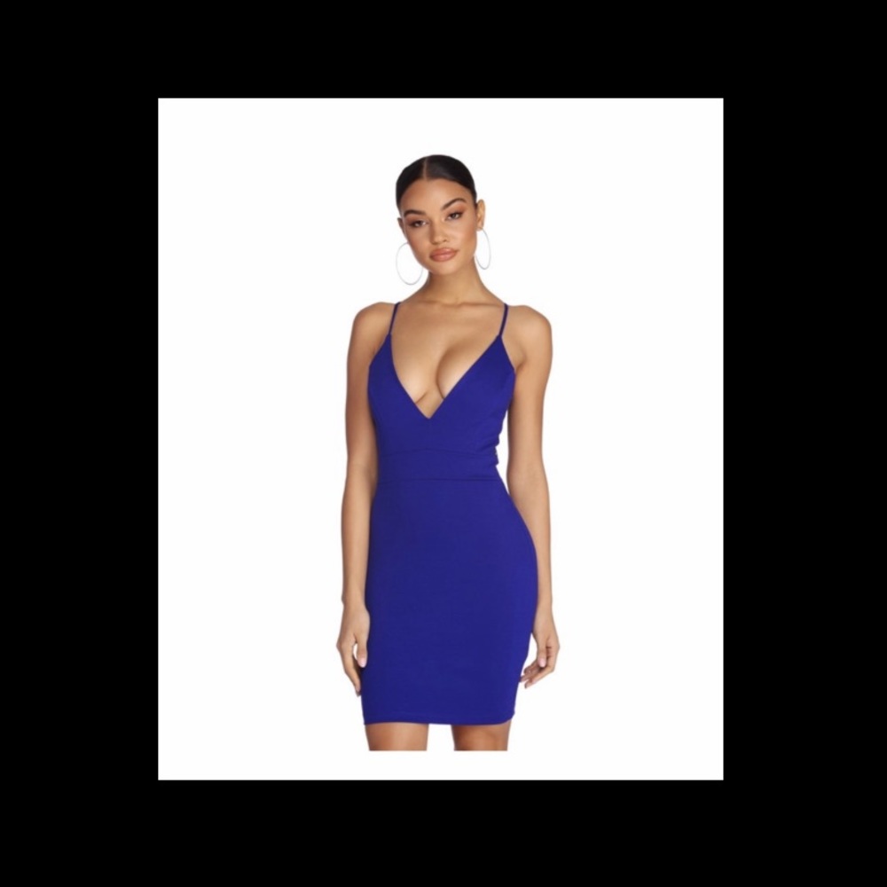 Navy Blue Dress